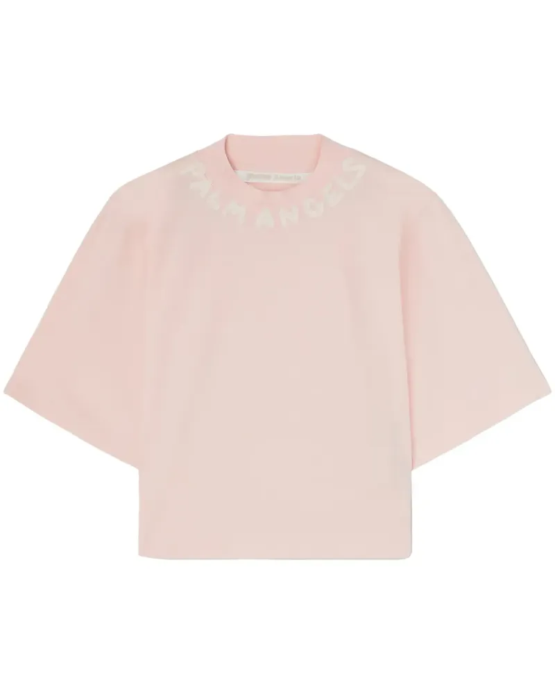 Palm Angels Seasonal Cropped-Top - Rosa Rosa