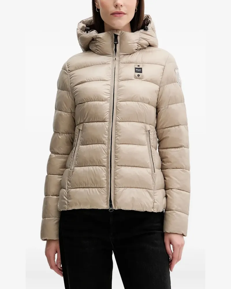 Blauer Caroll hooded jacket - Nude Nude