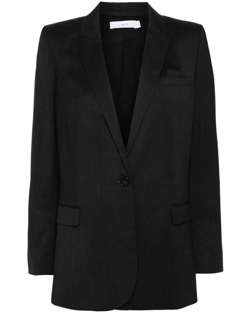 IRO Einreihiger Maurane Blazer Grau