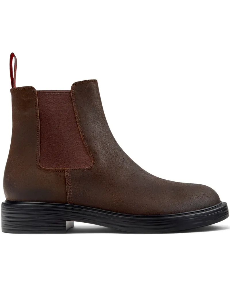 Camper Dean Chelsea-Boots mit elastischen Einsätzen - Braun Braun