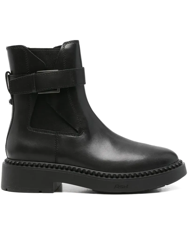 ash leather Chelsea boots - Schwarz Schwarz