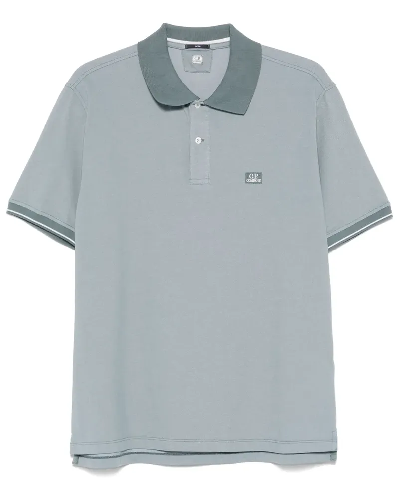 C.P. Company Poloshirt mit kurzen Ärmeln - Blau Blau