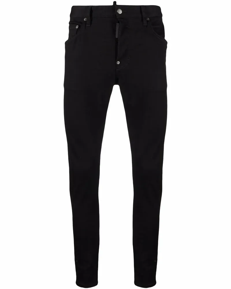 Dsquared2 Klassische Skinny-Jeans - Schwarz Schwarz