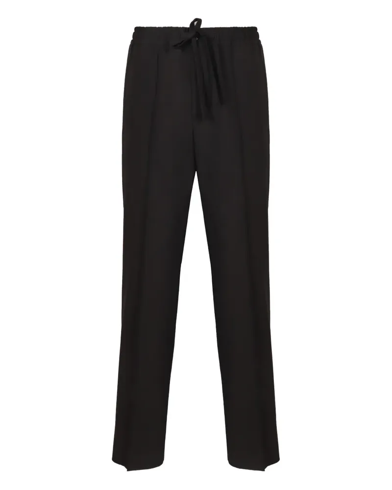 Valentino Garavani Hose mit geradem Bein - Schwarz Schwarz