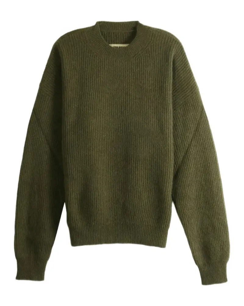 Uma Wang Gerippter Pullover - Grün Grün