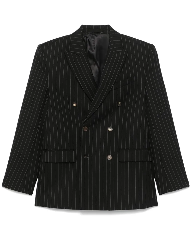 WARDROBE.NYC Doppelreihiger Blazer - Schwarz Schwarz