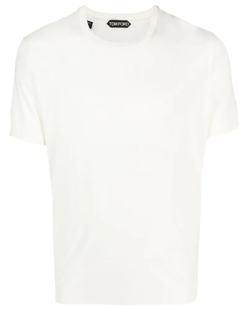 Tom Ford Klassisches T-Shirt - Weiß Weiß
