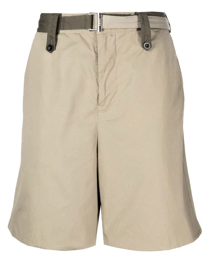 Sacai Bermudas Grün