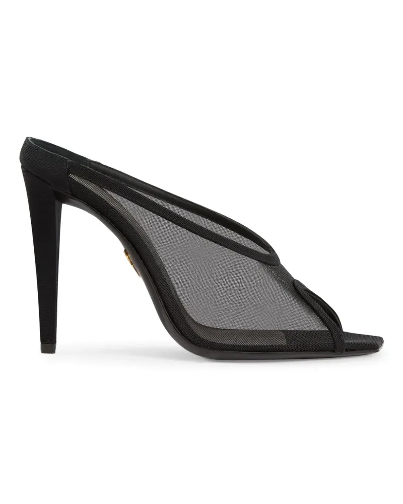 Giuseppe Zanotti Guepiere Mules 105mm - Schwarz Schwarz