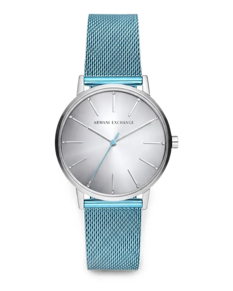 Armani Exchange Armbanduhr mit Mesh-Armband 36mm - Silber Silber