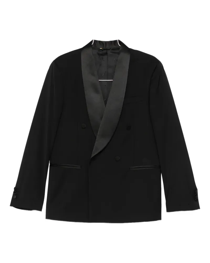 Manuel Ritz shawl-lapel suit - Schwarz Schwarz