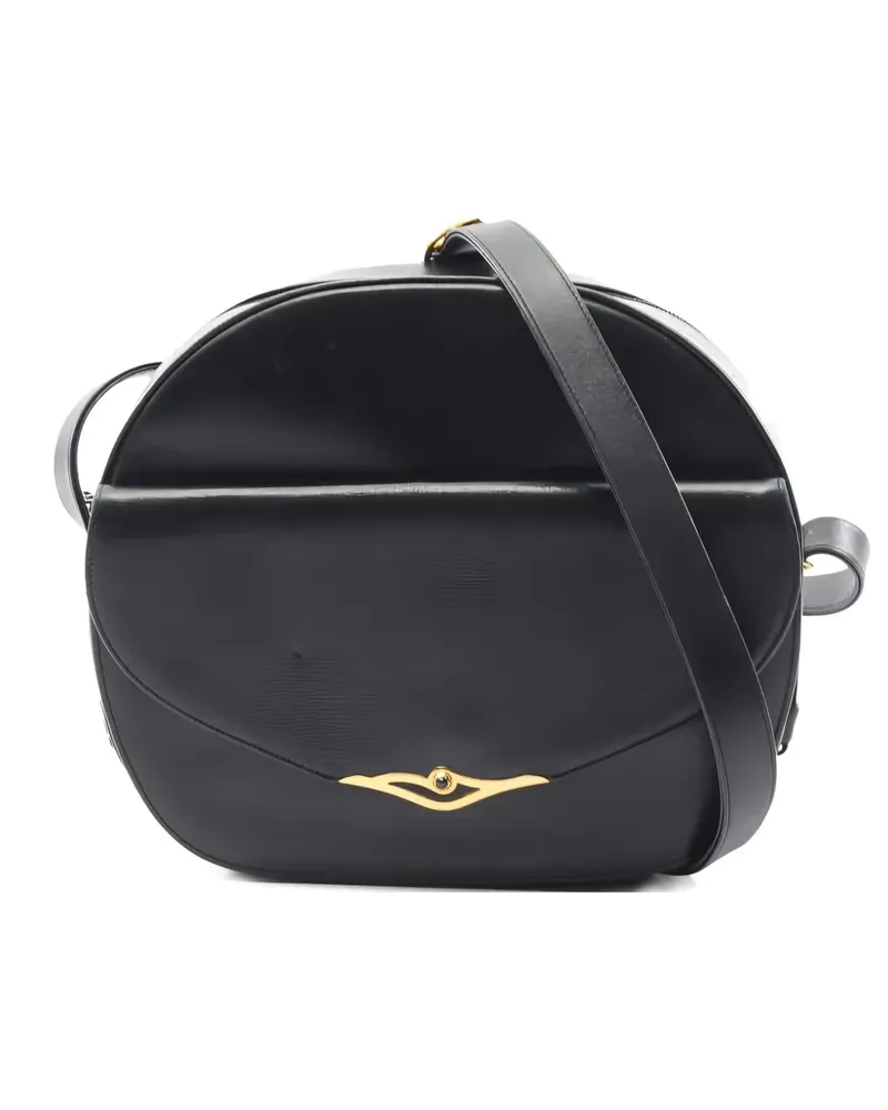 Cartier 2000s Saphire Line Schultertasche - Schwarz Schwarz