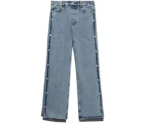 Jeans mit Taillenzug - Blau