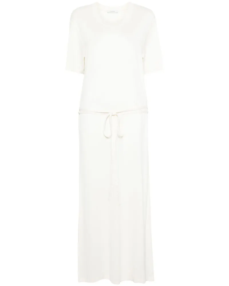 Christophe Lemaire Maxikleid mit Gürtel - Nude Nude