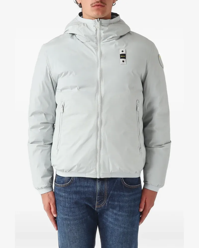 Blauer Donald reversible hooded jacket Blau