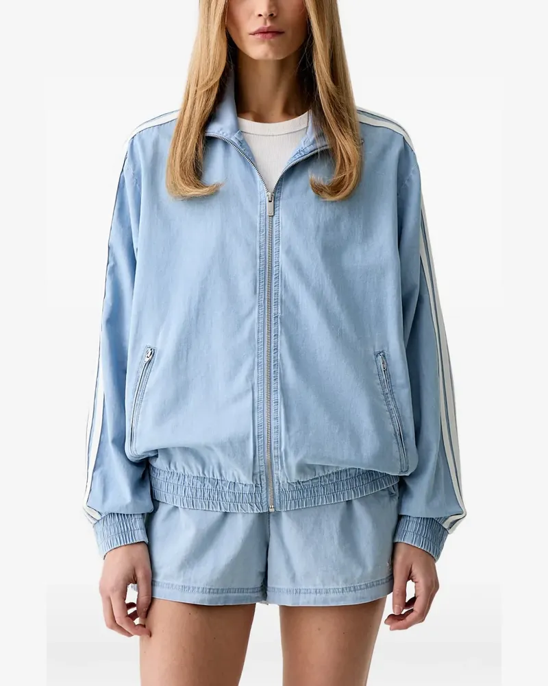 adidas Summer Glow Firebird track jacket - Blau Blau