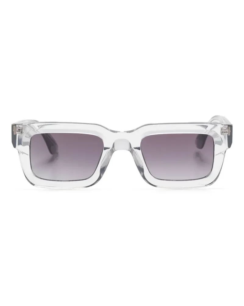 CHIMI Sonnenbrille mit eckigem Gestell - Grau Grau