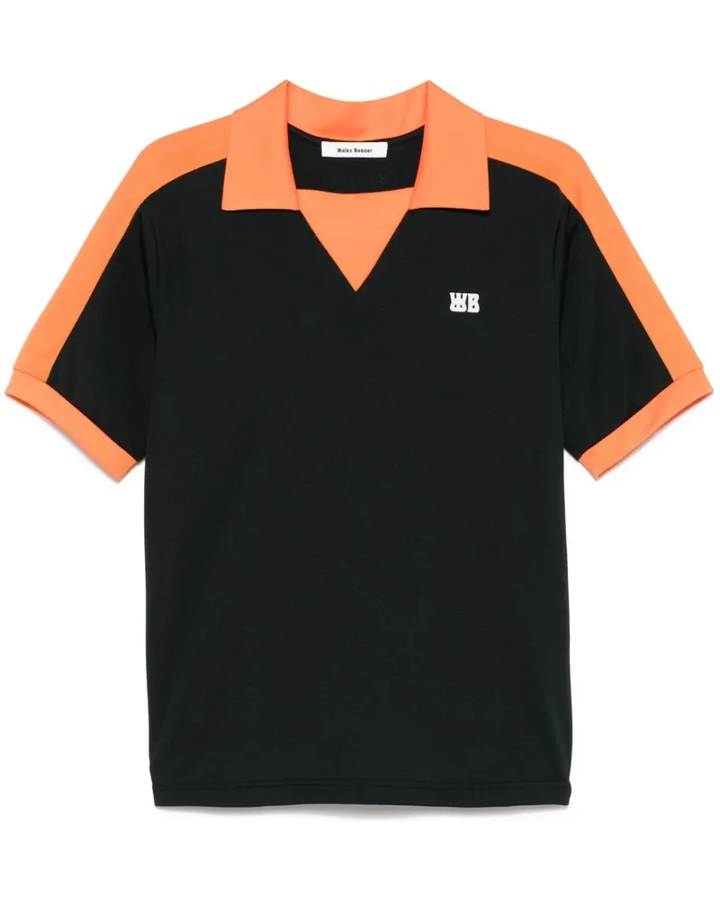 Wales Bonner Home Poloshirt - Schwarz Schwarz