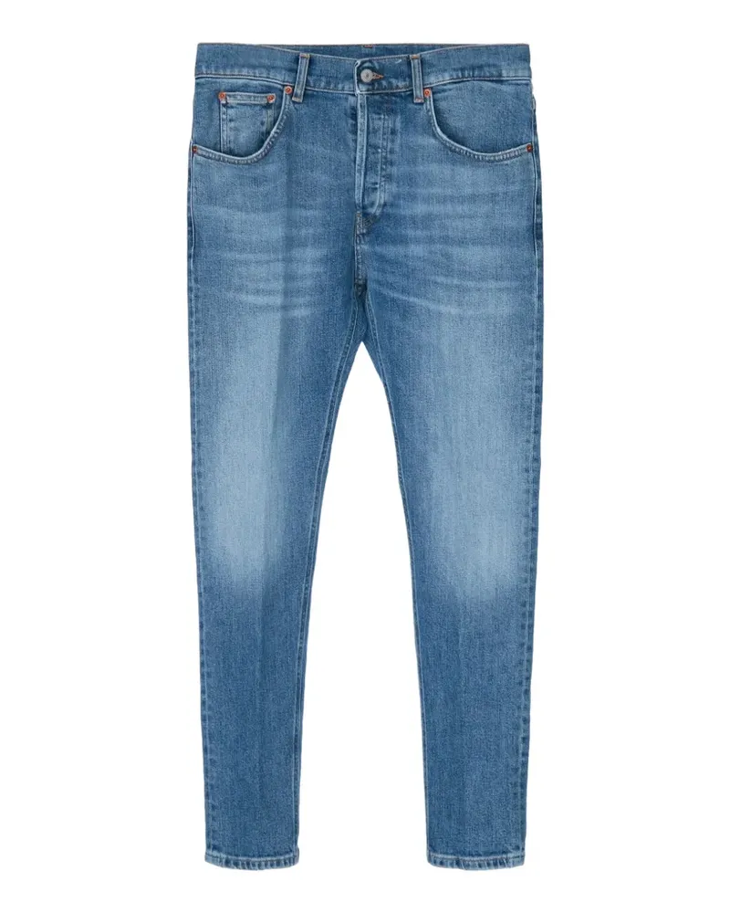 Dondup faded-effect slim-fit jeans - Blau Blau
