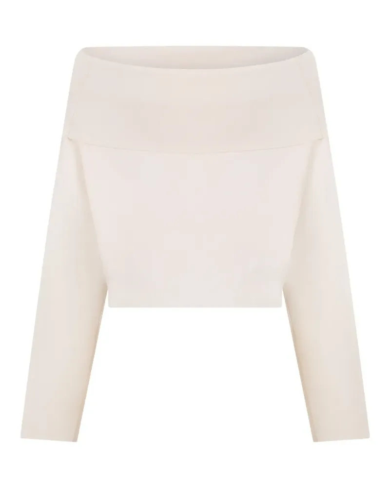 P.A.R.O.S.H. off-shoulder sweater - Nude Nude