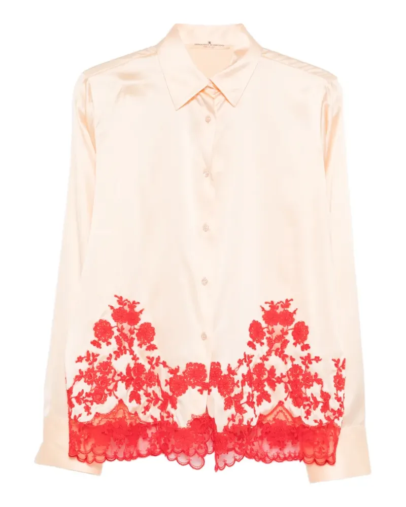 Ermanno Scervino Hemd mit Blumenmuster - Nude Nude