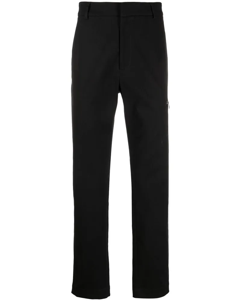 Moncler Hose mit geradem Schnitt - Schwarz Schwarz