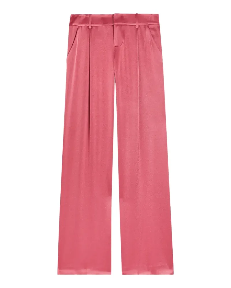 Alice + Olivia Eric pleated tailored trousers - Rosa Rosa