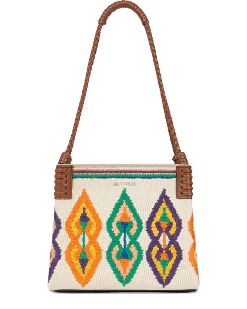 Etro small Libra tote bag - Nude Nude