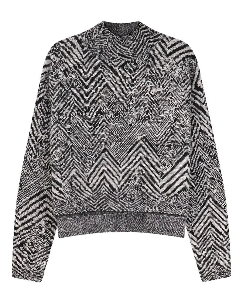 HUGO BOSS high-collar sweater - Weiß Weiß