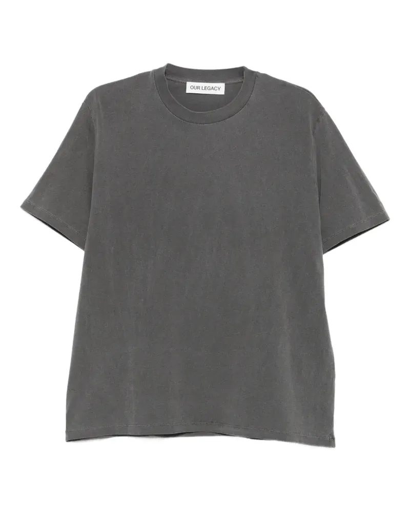 Our Legacy Legacy T-Shirt aus Jersey - Grau Grau