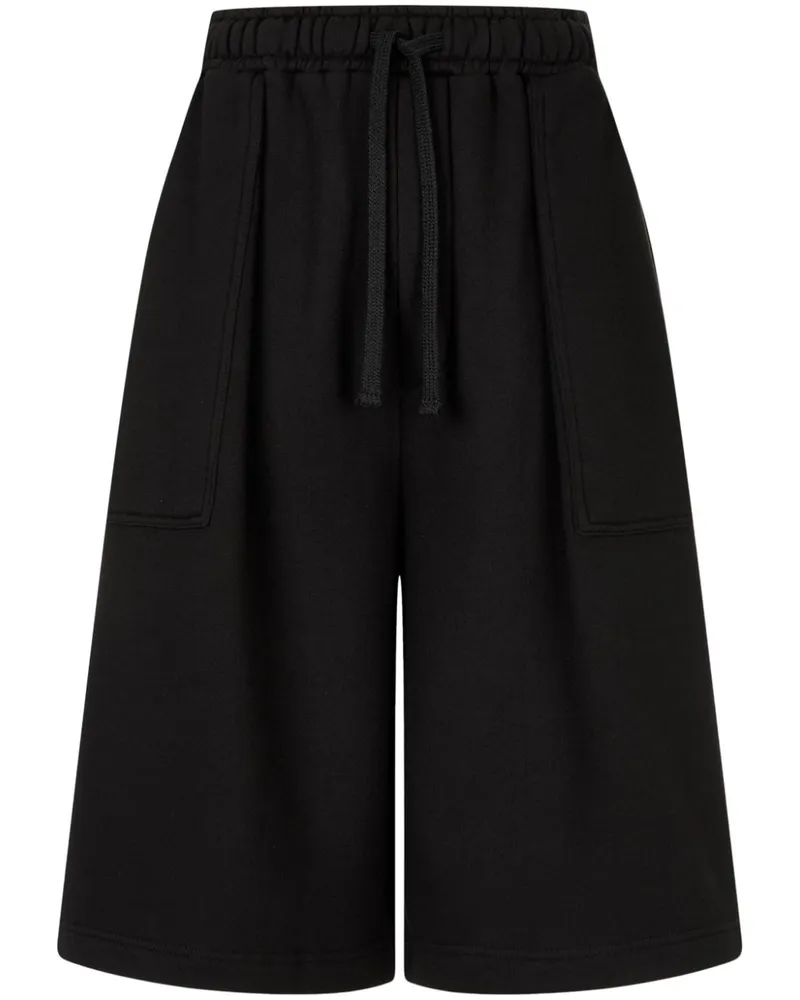 STUDIO TOMBOY Joggingshorts aus Fleece - Schwarz Schwarz