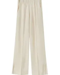 Jil Sander Palazzohose mit Stretchbund Nude