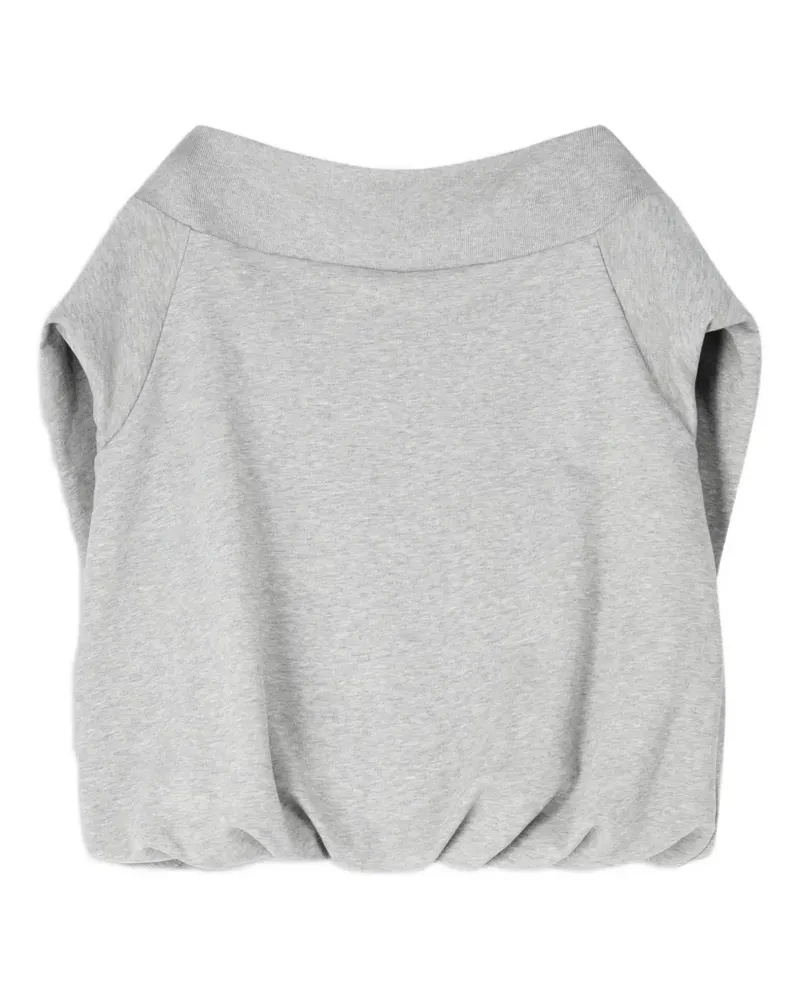 Dries van Noten T-Shirt mit Kokon-Design - Grau Grau