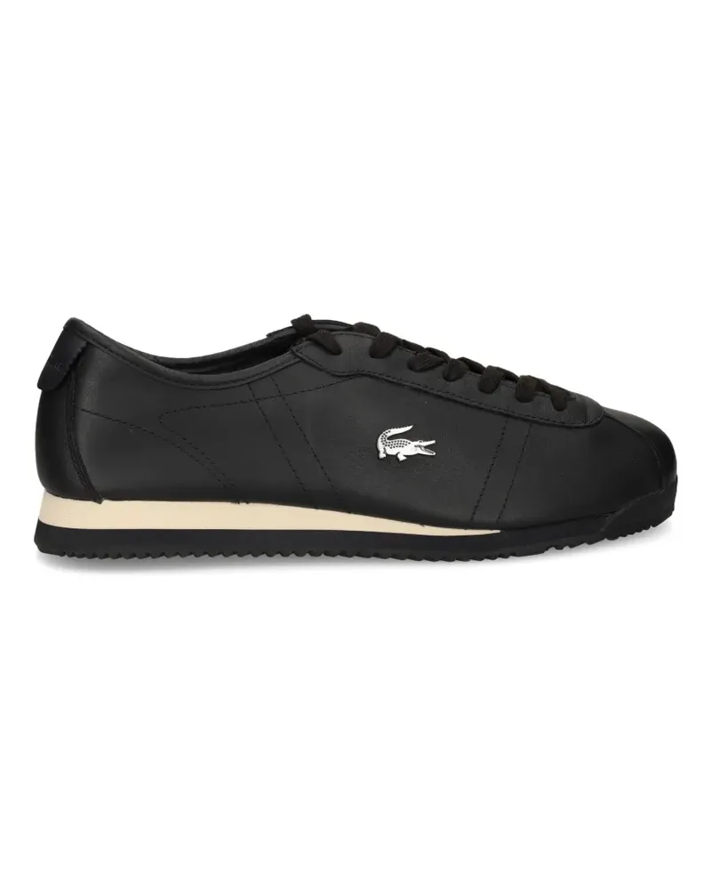 Lacoste Club-Low Sneakers mit Logo - Schwarz Schwarz