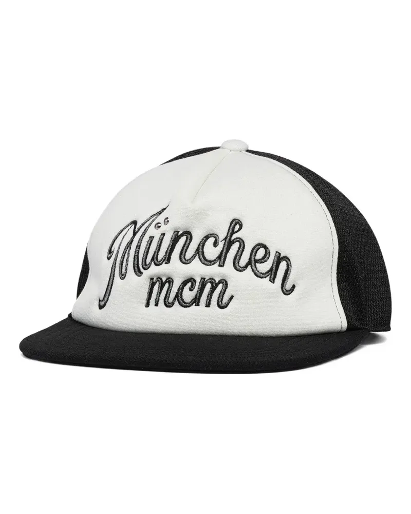 MCM München Ponte Baseballkappe - Weiß Weiß
