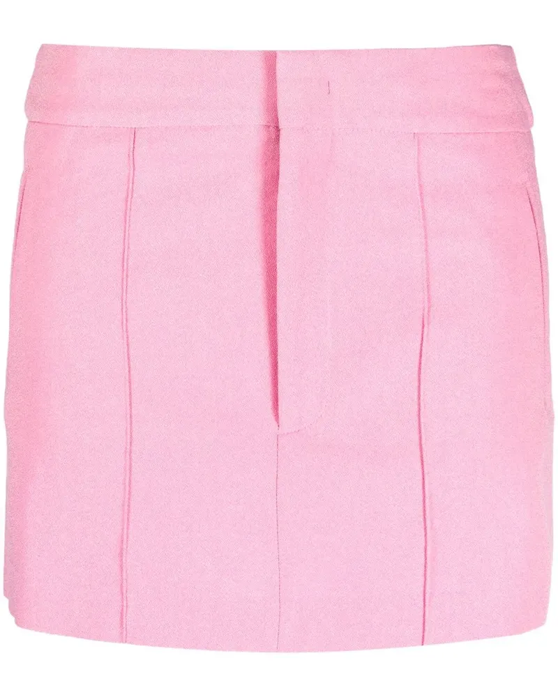 Isabel Marant Minirock mit Einsätzen - Rosa Rosa