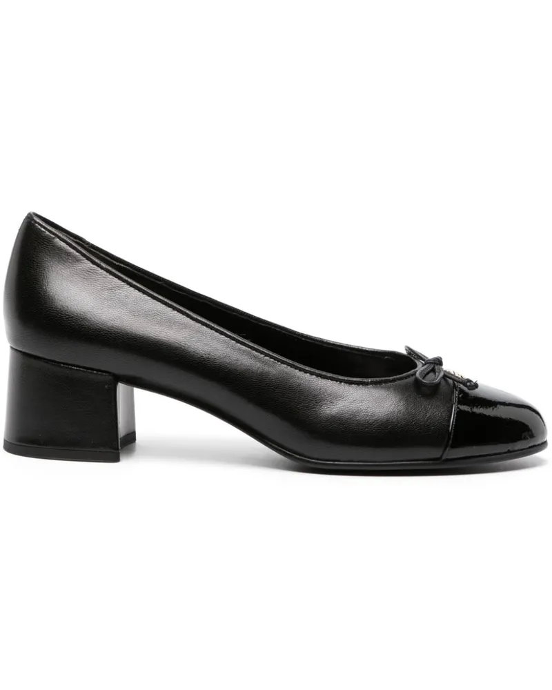 Tory Burch Pumps mit Kappe 45mm - Schwarz Schwarz
