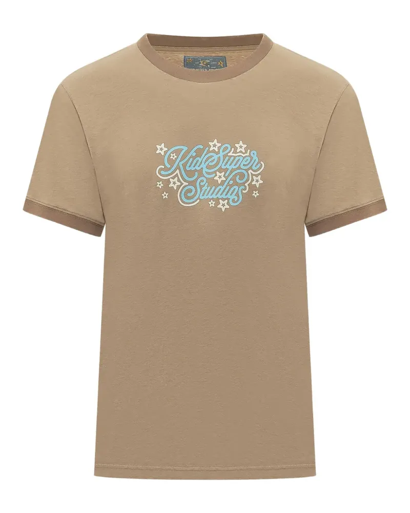 KidSuper T-Shirt mit Stern-Print - Nude Nude