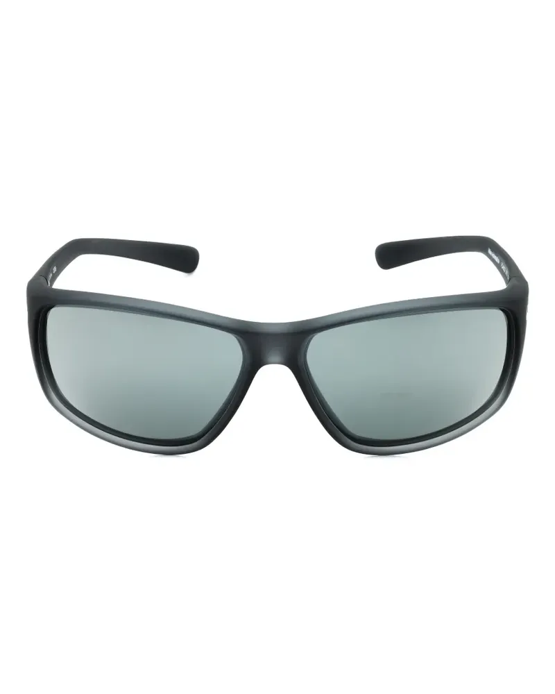 Nike Adrenaline Sonnenbrille mit eckigem Gestell - Grau Grau