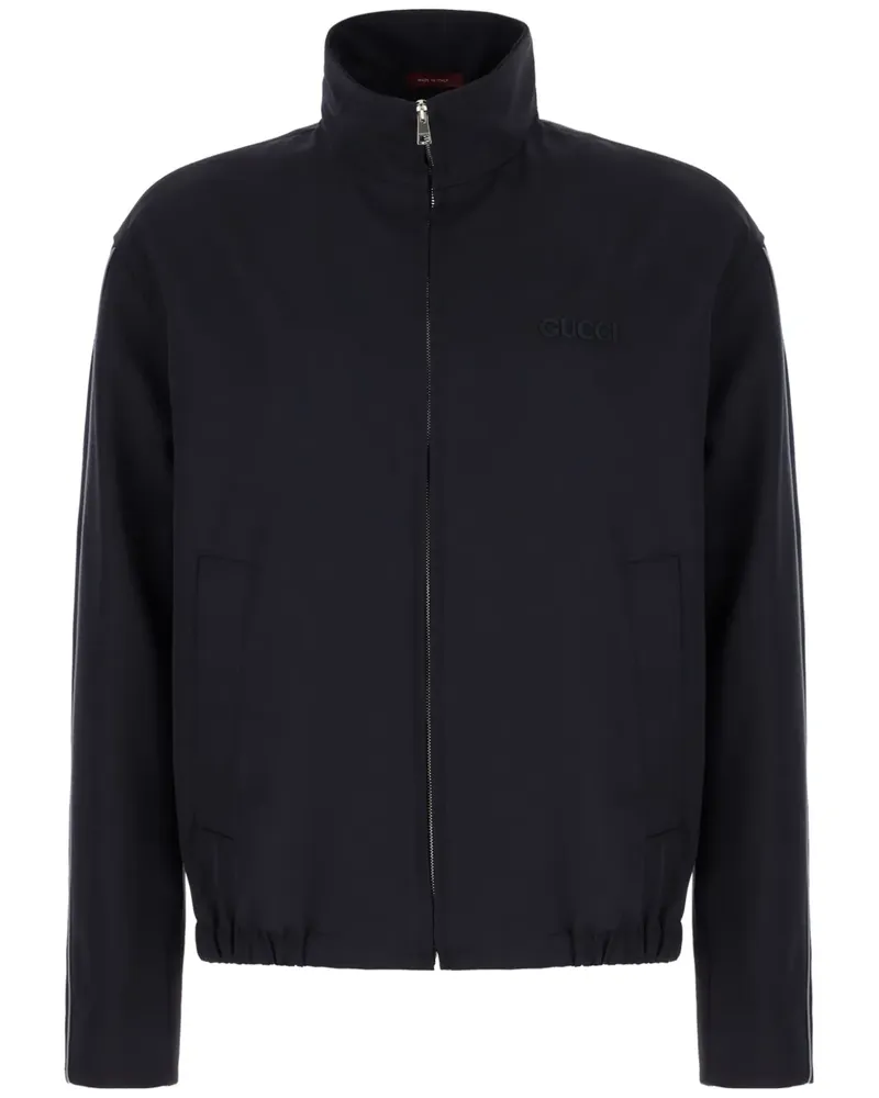 Gucci Jacke mit Seitenstreifen - Blau Blau