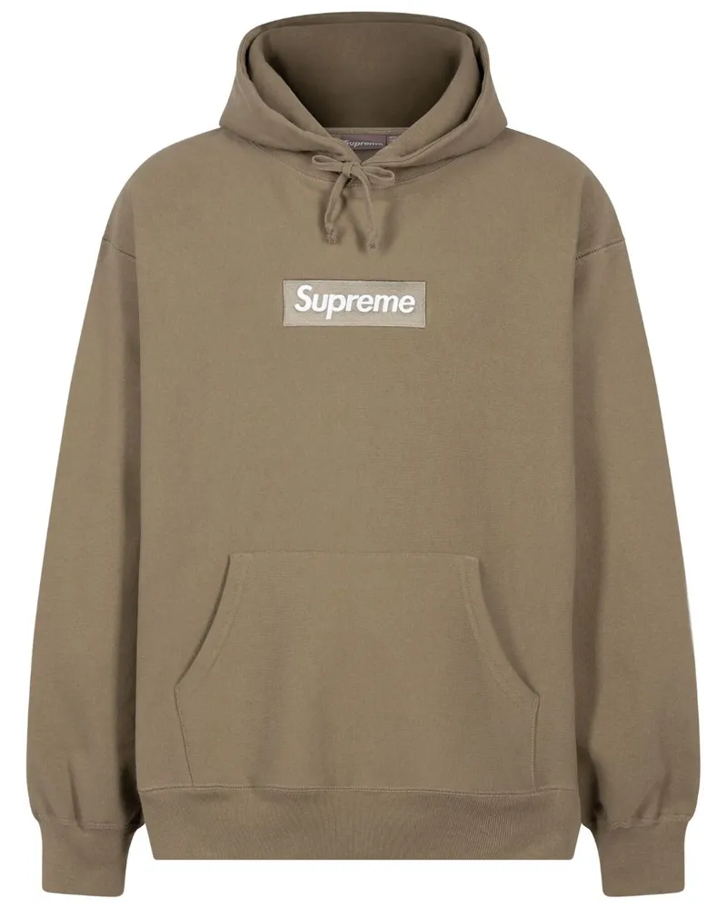 Supreme Being Box Logo Hoodie - Nude Nude