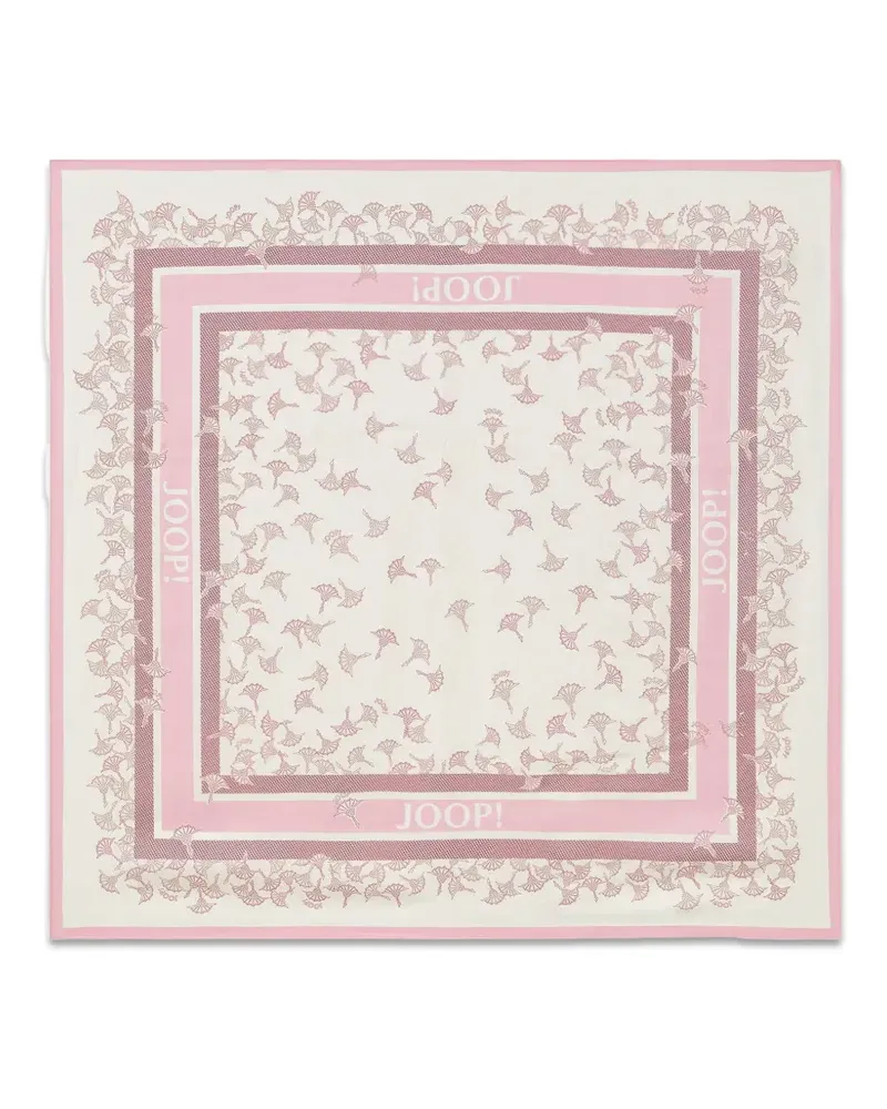 JOOP! Seidenschal mit Blumenprint - Nude Nude