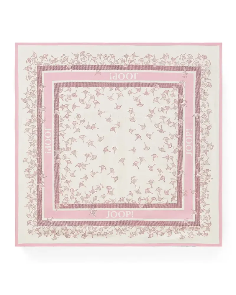 JOOP! floral-print silk scarf - Nude Nude