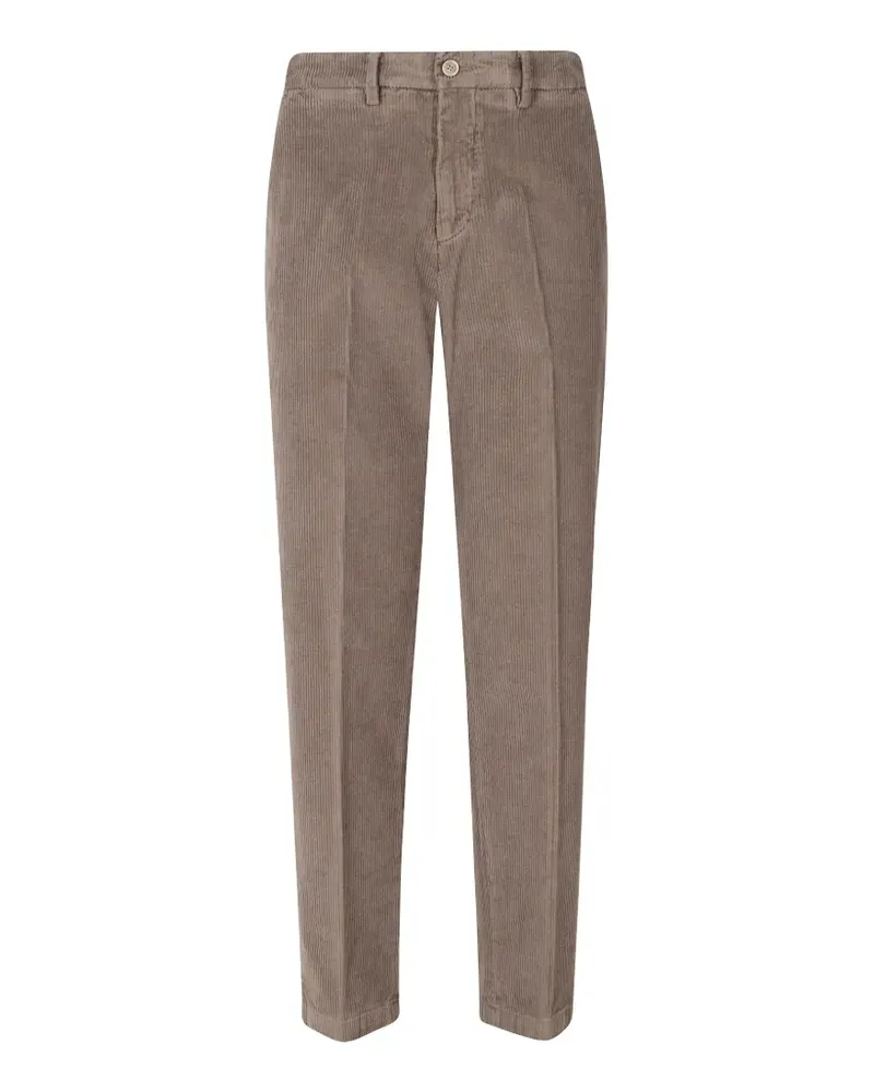 Briglia 1949 Straight-Leg-Hose aus Cord - Braun Braun