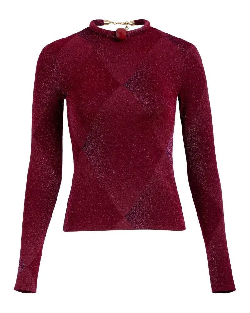 Silvia Tcherassi Lalia Langarmshirt - Rot Rot