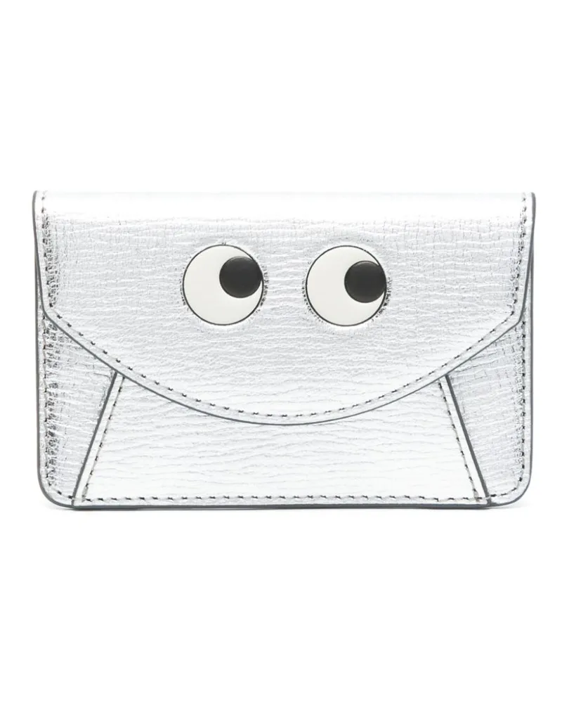 Anya Hindmarch Eyes MagSafe Portemonnaie - Silber Silber