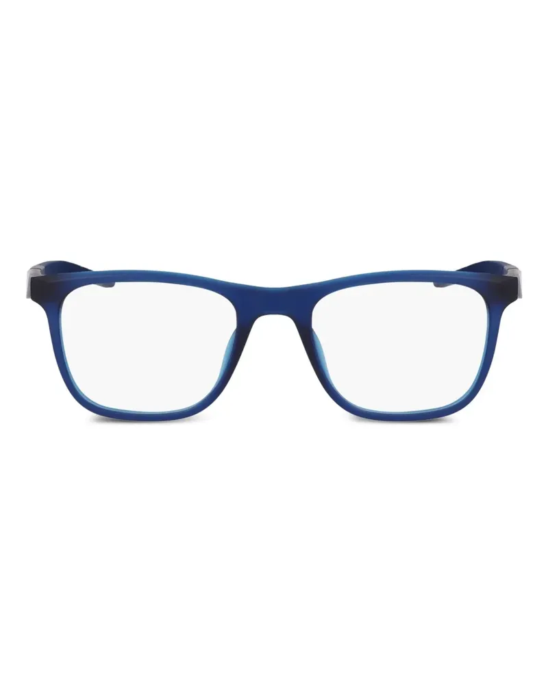 Nike 7056 Brille mit eckigem Gestell - Blau Blau