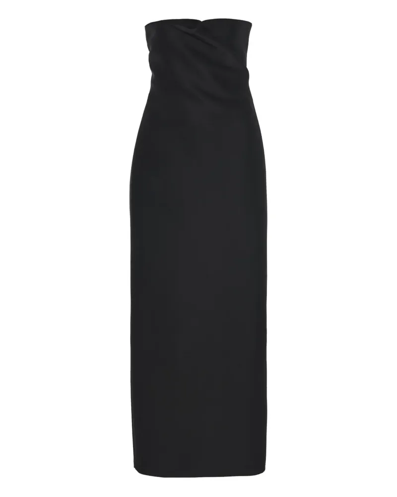 The Row Bardon Maxikleid - Schwarz Schwarz