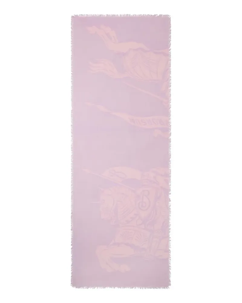 Burberry EKD Schal aus Wolle - Rosa Rosa