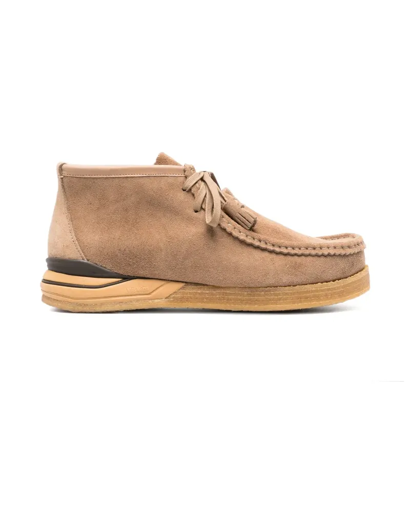 Visvim Beuys Trekker-Folk Stiefel - Nude Nude